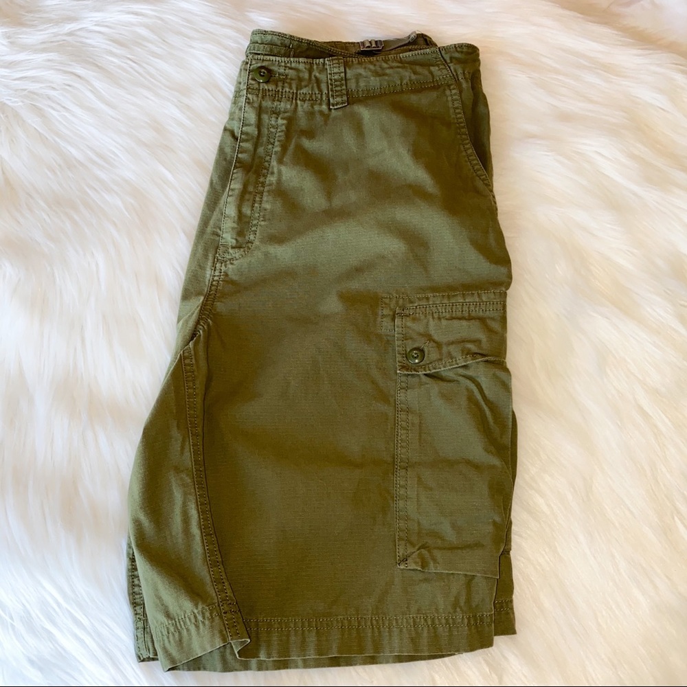 Náutica Sage Green Cargo Shorts 36